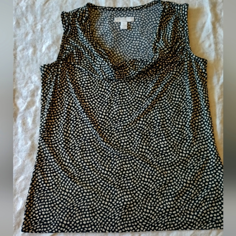 Black tank top